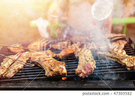 Barbecue, weekend rest Barbecue, weekend rest 47303582
