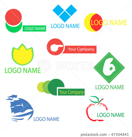 A set of logos for design A set of logos for design 47304841