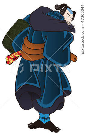 這個古老的玩具貓和一年中的怪物在老太太的形象 47306044