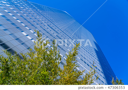 Shiodome chaosite's building street scenery Dentsu Hall rooftop Shiodome chaosite's building street scenery Dentsu Hall rooftop 47306353