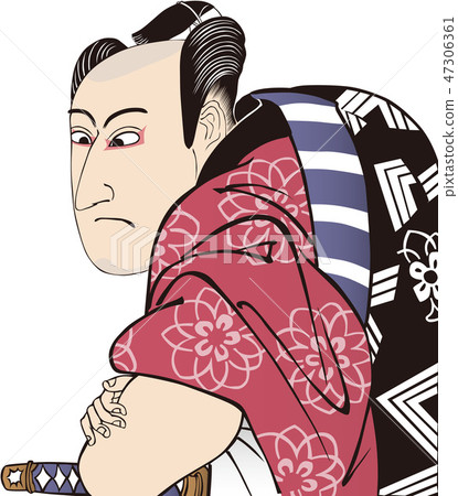 Ukiyoe Kabuki actor part 5 47306361