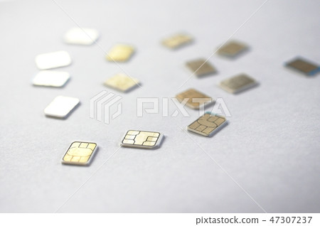 Many SIM cards Many SIM cards 47307237