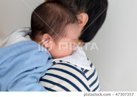 Ikumen and newborn breastfeeding Ikumen and newborn breastfeeding 47307357