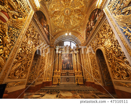 馬耳他·瓦萊塔·聖約翰大教堂聖約翰聖約翰大教堂,馬耳他 馬耳他·瓦萊塔·聖約翰大教堂聖約翰聖約翰大教堂,馬耳他 47310511