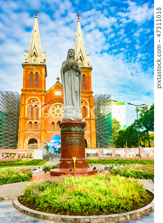 Notre-Dame Cathedral Basilica of Saigon. Vetnam Notre-Dame Cathedral Basilica of Saigon. Vetnam 47311018