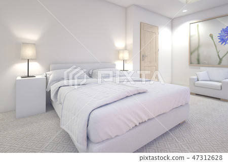 White Bedroom 2 47312628