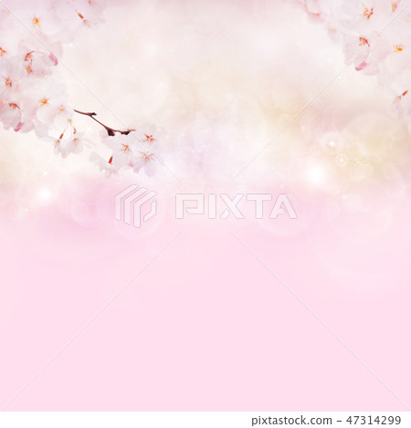 Spring - cherry - pink - gradation - Japanese - Japanese style - Japanese pattern - background - Japanese paper Spring - cherry - pink - gradation - Japanese - Japanese style - Japanese pattern - background - Japanese paper 47314299