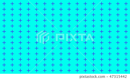 Abstract background with many rows of crosses, retro texture for design, 3d render 47315442