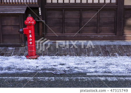 Old townscape fire hydrant Old townscape fire hydrant 47315749