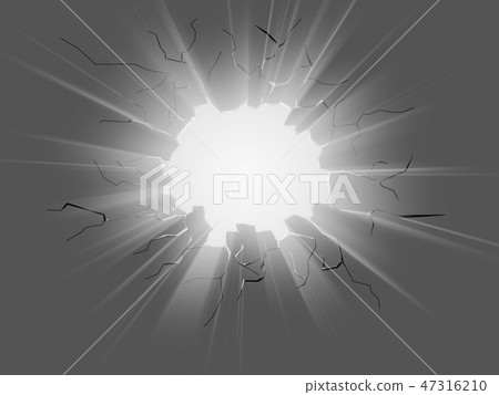 穿過牆壁穿透單色1 47316210