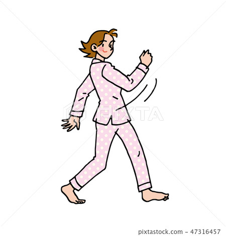 A woman from a good start to wake up A woman from a good start to wake up 47316457