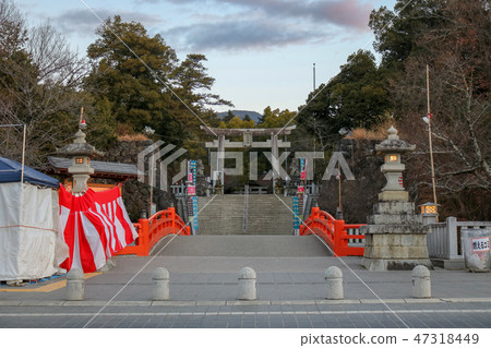 ■武田神社的元旦■Kagasaki Kan■Takeda Shingen，Takeda Katsutoshi，Takeda Nobuhide■山梨縣 47318449