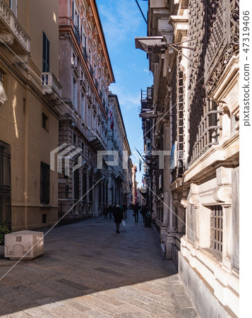 Italian genoa alley Italian genoa alley 47319406