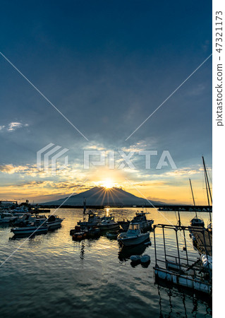 Diamond Sakurajima (Asahi) Vertical composition Diamond Sakurajima (Asahi) Vertical composition 47321173