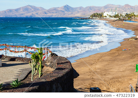 Puerto del Carmen, Lanzarote, Canary islands 47322319