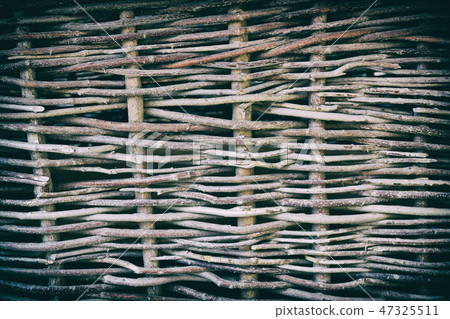 Fence of dry branches Fence of dry branches 47325511
