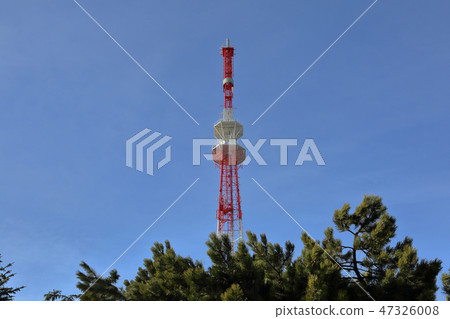 Modern cell tower 47326008