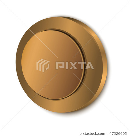 button blank isolated button blank isolated 47326605