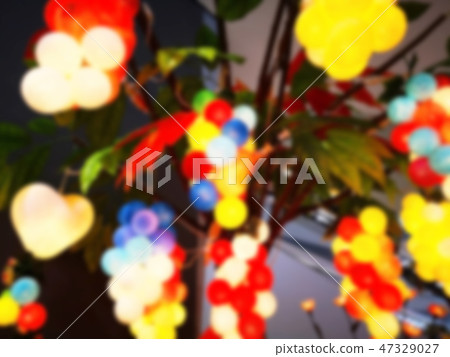 Beautiful crafting bouquet of colorful light ball. Beautiful crafting bouquet of colorful light ball. 47329027