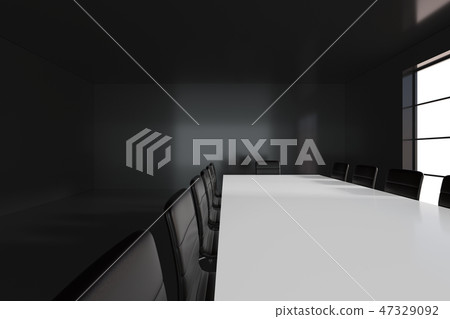 Download Modern Simple Office Interior With Glass Stock Illustration 47329092 Pixta