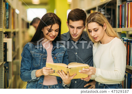 Group of student want to find some helpful literature to preparing for university exam Group of student want to find some helpful literature to preparing for university exam 47329187