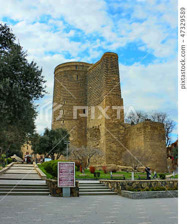 Maiden's Tower in BAKU Maiden's Tower in BAKU 47329589