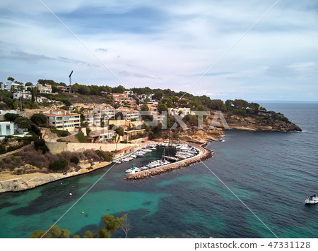 Cala del Mago coastline in Mallorca. Spain 47331128