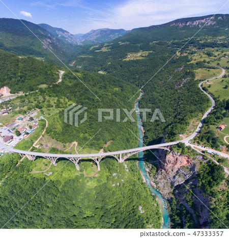 Djurdjevica Tara Bridge in Montenegro 47333357