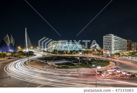 Valencia, Spain city skyline. Valencia, Spain city skyline. 47335063