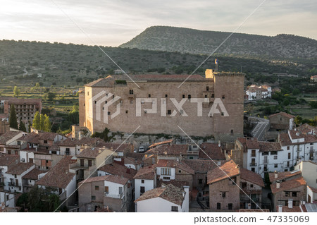 Mora de Rubielos Castle in Teruel Spain Gudar Sierra 47335069
