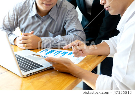 group meeting in the room  , teamwork 47335813