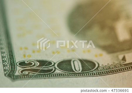 Twenty dollar banknote 47336691