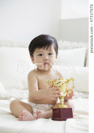 Little two cute babies photo. Baby wearing diaper in white bedroom. 211 Little two cute babies photo. Baby wearing diaper in white bedroom. 211 47337978