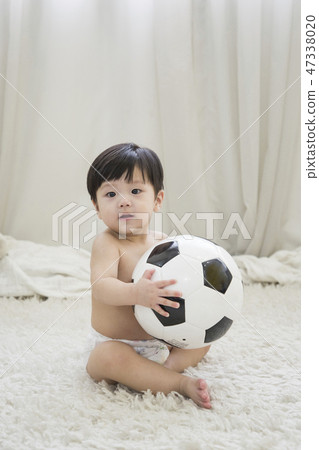 Little two cute babies photo. Baby wearing diaper in white bedroom. 248 Little two cute babies photo. Baby wearing diaper in white bedroom. 248 47338020