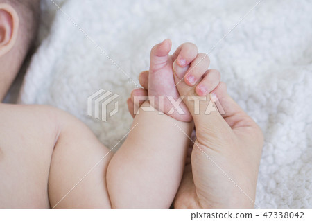 Little two cute babies photo. Baby wearing diaper in white bedroom. 132 Little two cute babies photo. Baby wearing diaper in white bedroom. 132 47338042