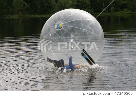 Norwegian Viking Experience - Rolling Ball on the Lake Norwegian Viking Experience - Rolling Ball on the Lake 47340503