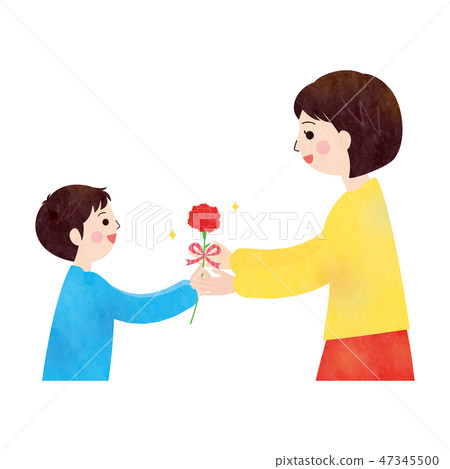 人物質 - 母親節形象(親子3)技術 人物質 - 母親節形象(親子3)技術 47345500
