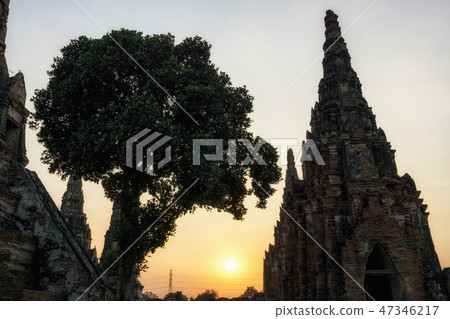 Wat Chaiwatthanaram Chedi Wat Chaiwatthanaram Chedi 47346217