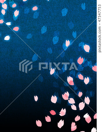 櫻花日本紙紋理 47347753