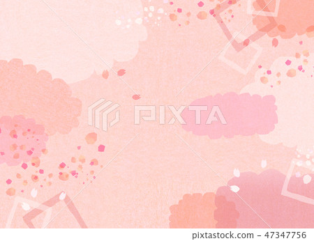櫻花日本紙紋理 47347756