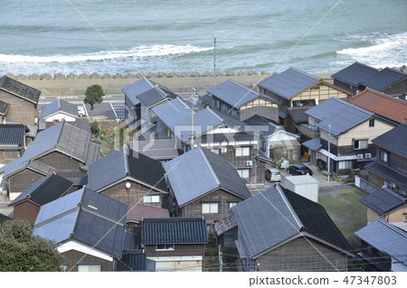 [兵庫縣香美鎮] ma部漁村的風景 47347803