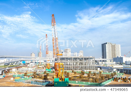 大型施工現場 大型施工現場 47349065