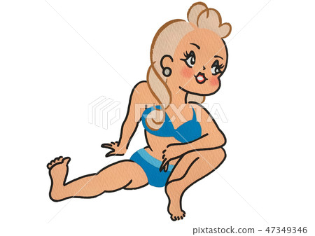Girls attending the gym Girls attending the gym 47349346