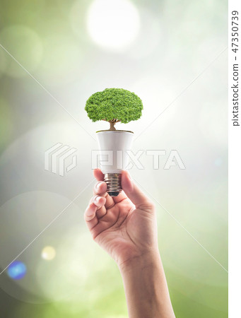 Saving energy by eco friendly creative innovative  47350739