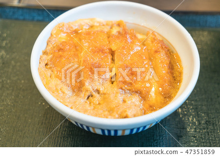 (Katsudon ) Fried Pork with egg (Katsudon ) Fried Pork with egg 47351859