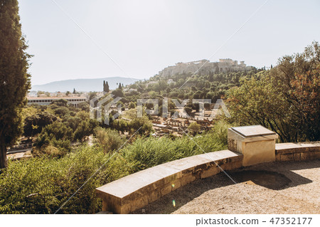 ancient architecture built columns ruins greece ancient architecture built columns ruins greece 47352177