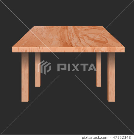 Rectangular shaped table, - Stock Illustration [47352348] - PIXTA