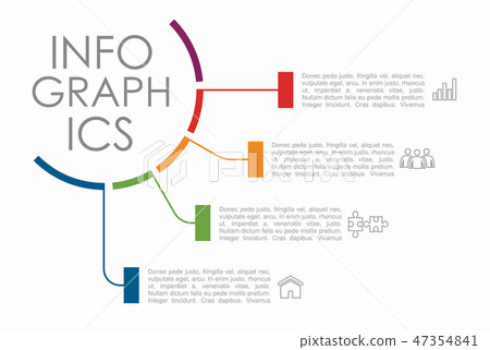 Infographic design template with place for your data. Vector illustration. Infographic design template with place for your data. Vector illustration. 47354841