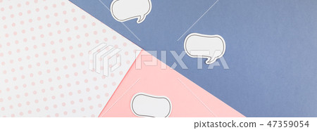 Blank paper bubble sticker notes mockup background Blank paper bubble sticker notes mockup background 47359054