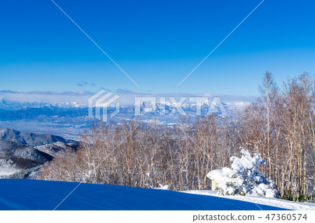 Landscape story (Winter in Shiga Kogen) Landscape story (Winter in Shiga Kogen) 47360574